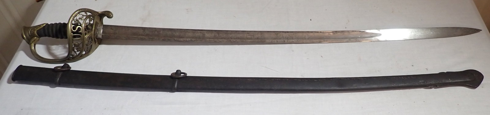U.S. Civil War Era W. Clauberg Sword (1 of 18)
