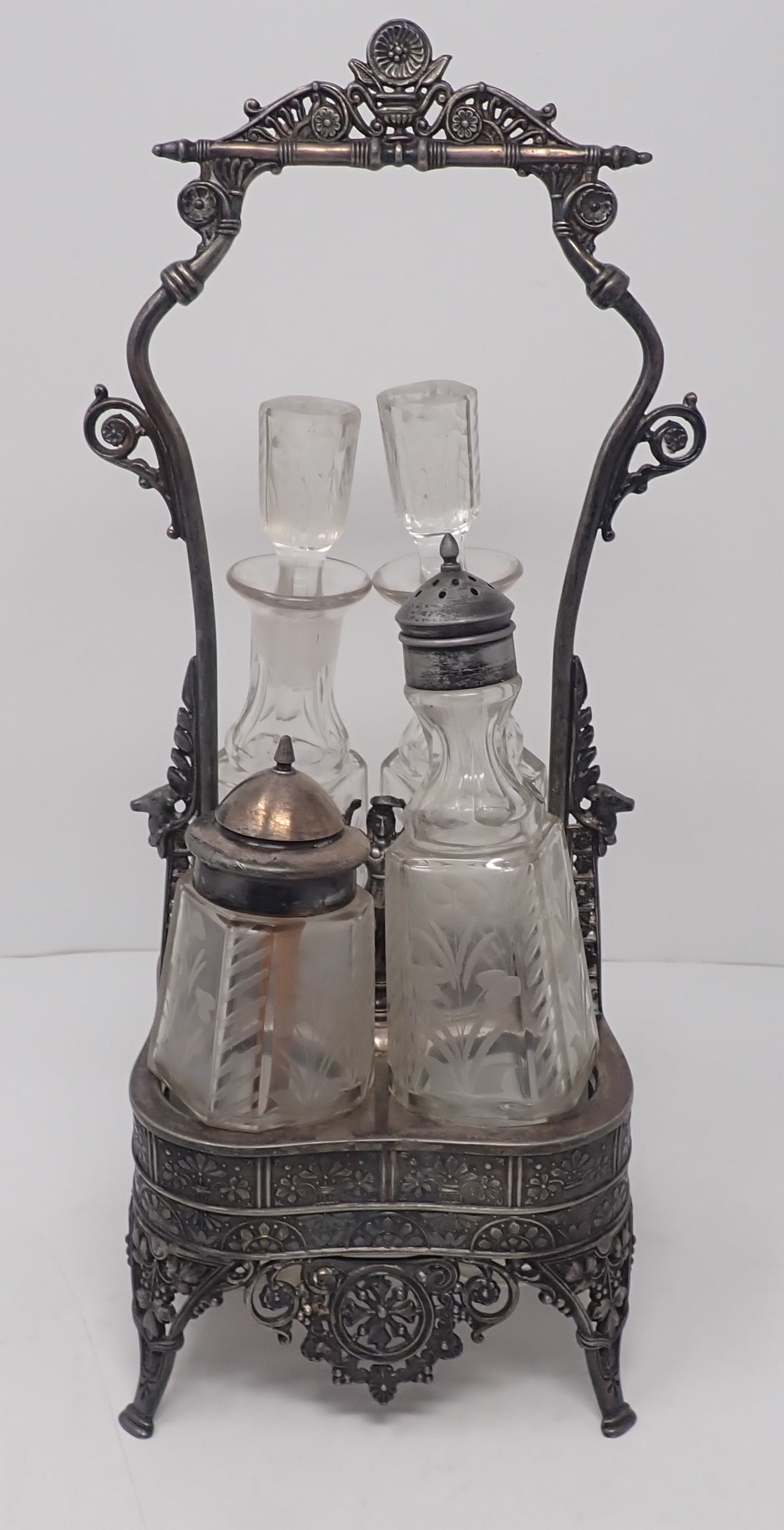 Victorian Style Cruet Set (1 of 3)