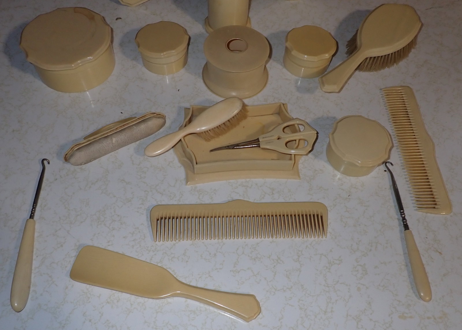 Dubarry Celluloid Vanity Set - 3