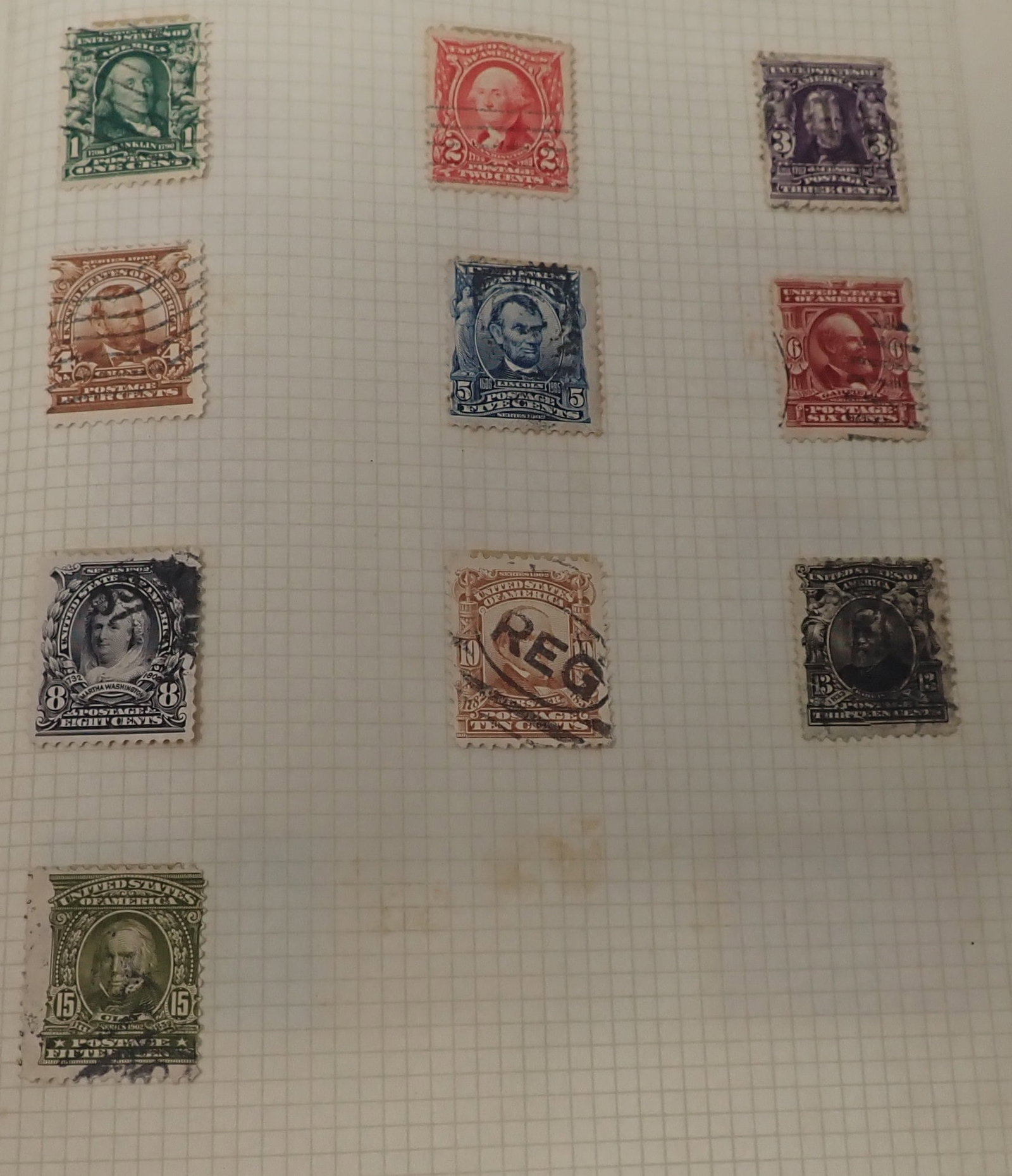 Estate Postage Stamp Album: All stamps are pictured. Shipping available