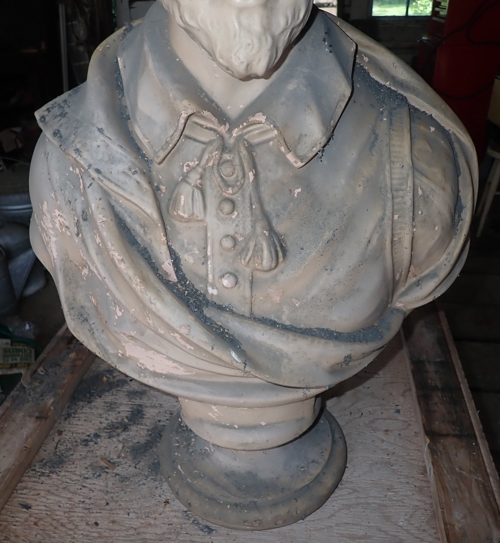 Signed William Shakespeare Plaster Bust - 3