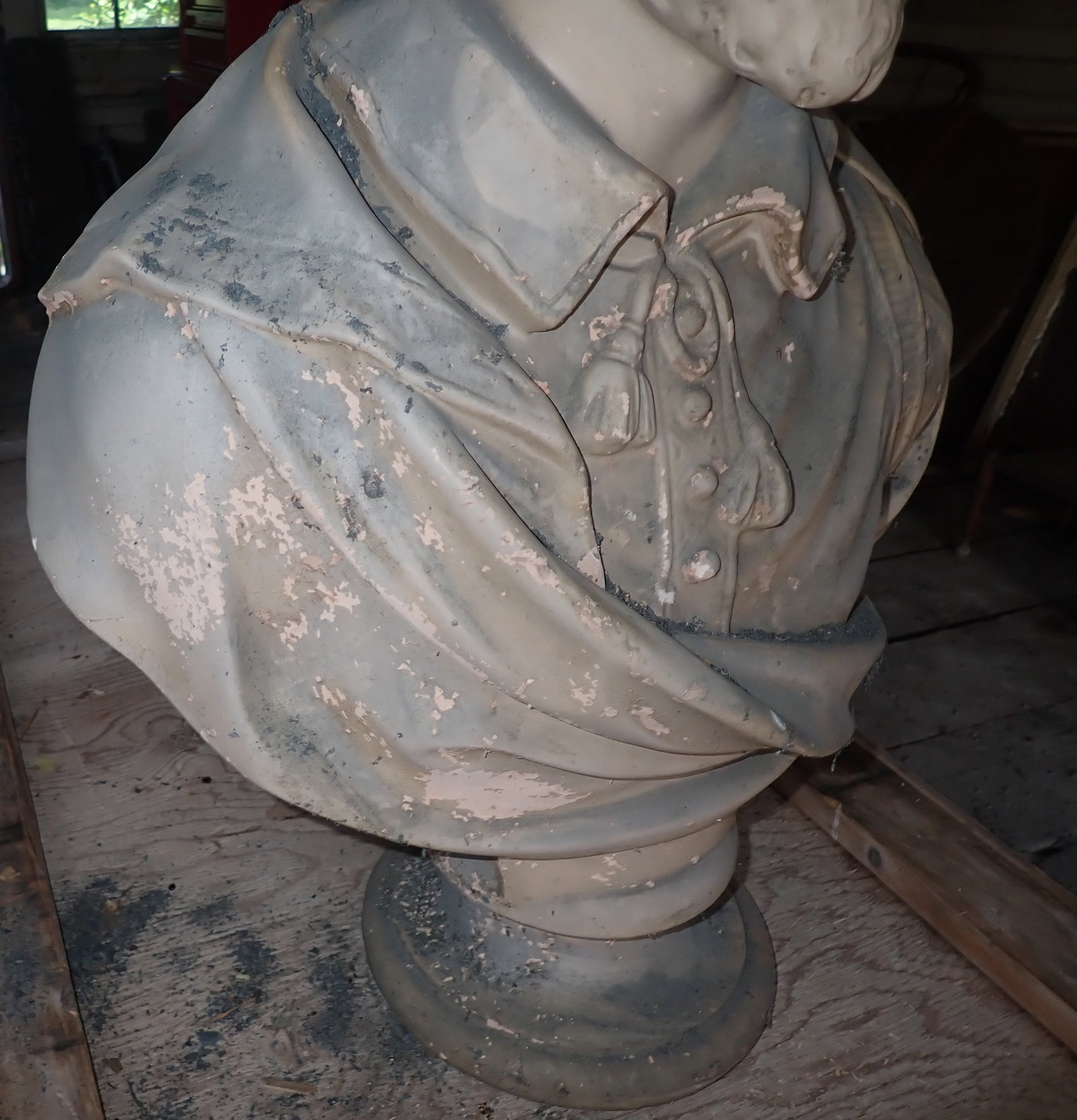 Signed William Shakespeare Plaster Bust - 4