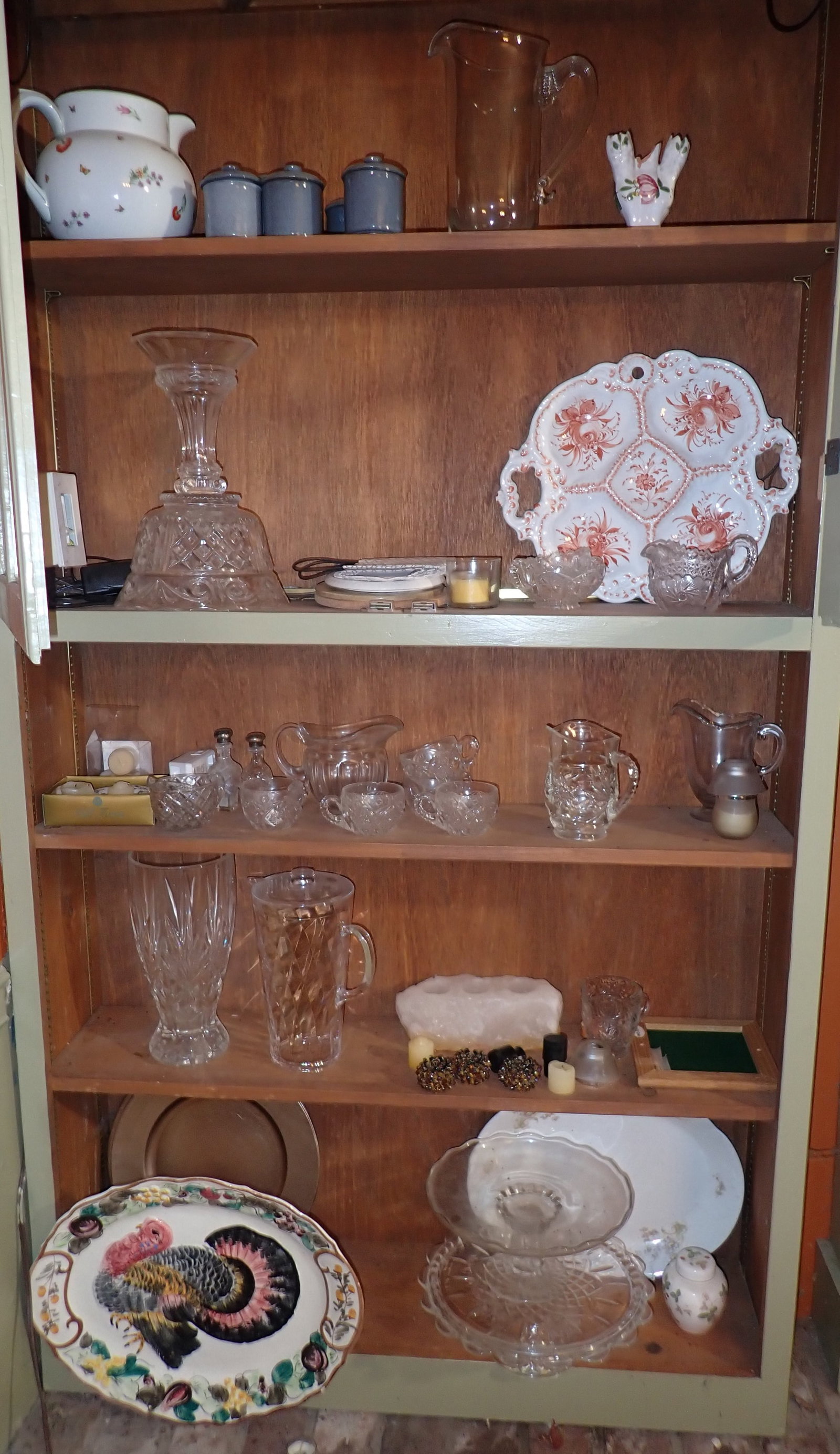 Turkey Platter , Cake Stands , Glassware & Misc (1 of 5)
