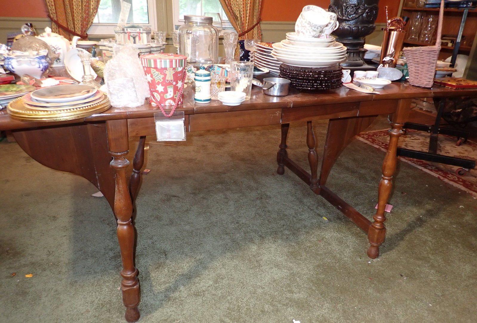 Drop Leaf Extension Dining Room Table - 2