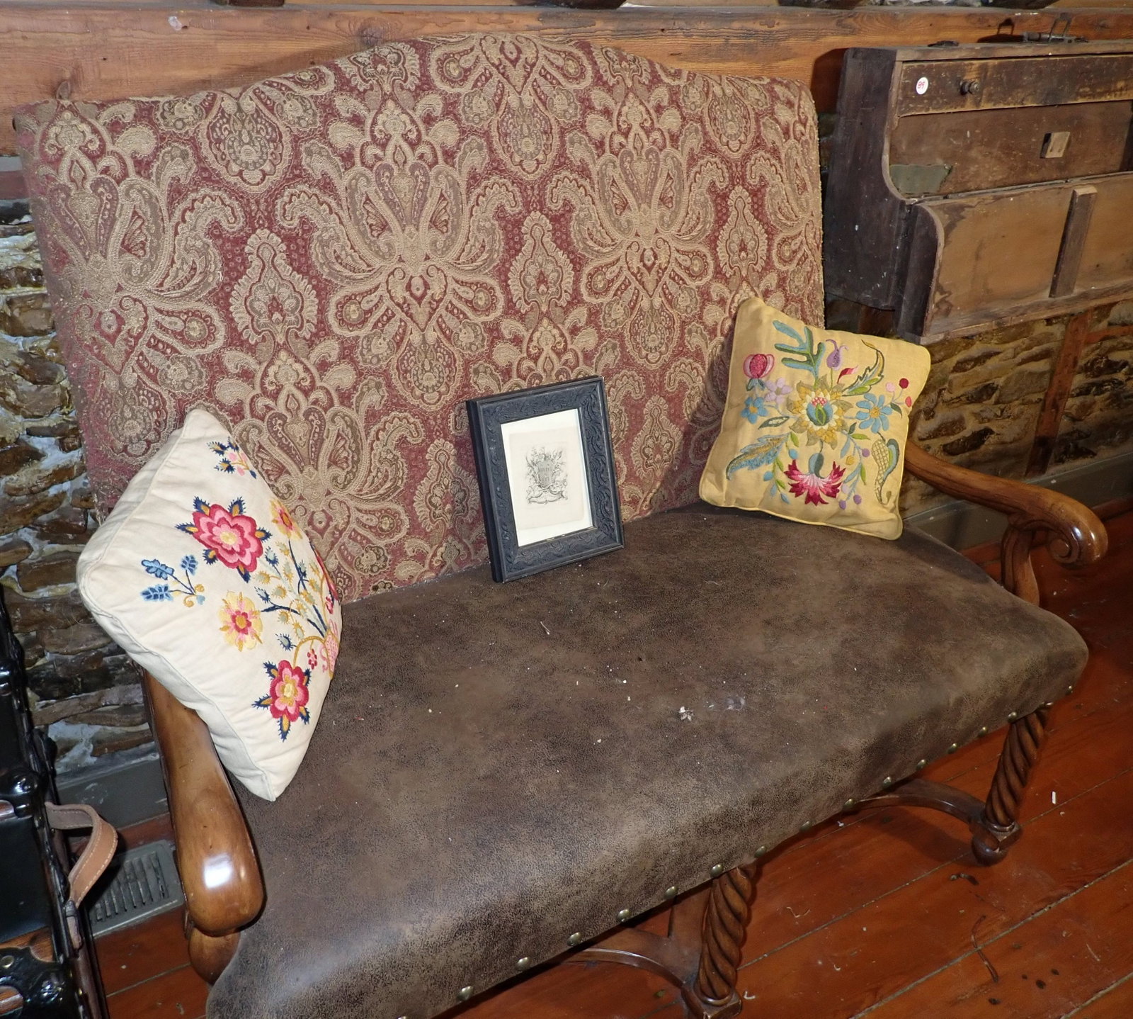 High Back Settee - 3