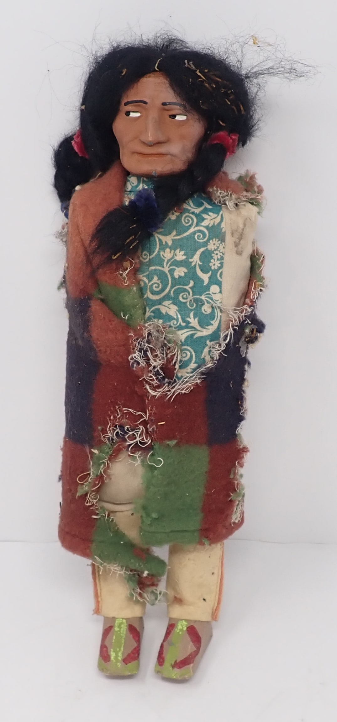 Skookum Doll: Approx 13 1/4" tall. Shipping available