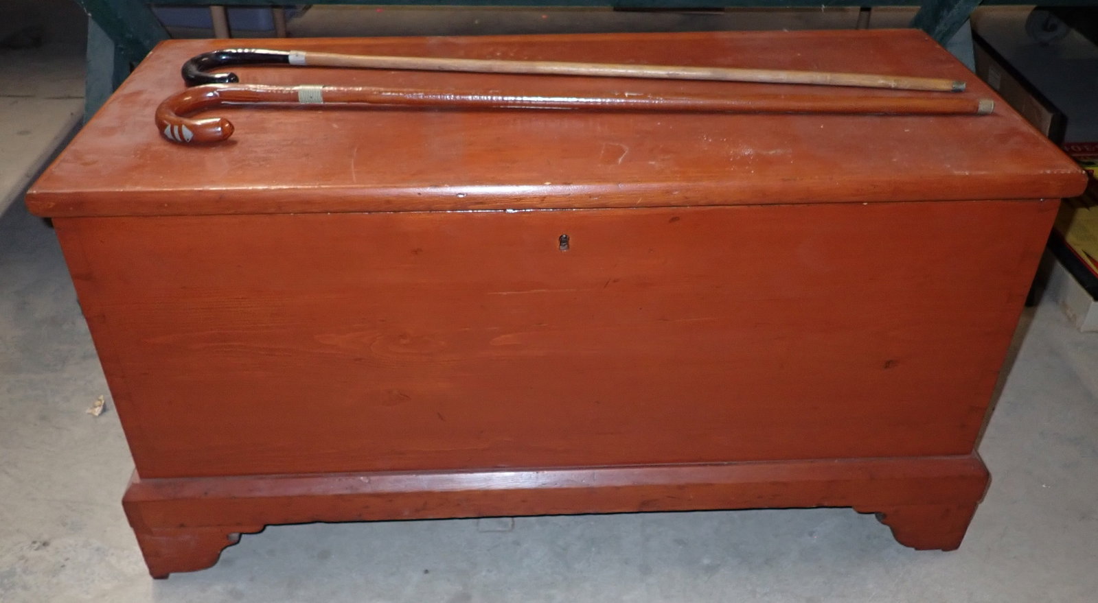 Blanket Chest & 2 Canes (1 of 7)