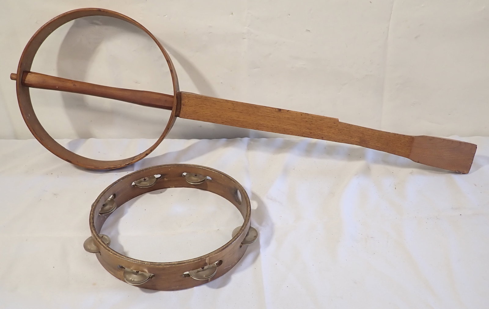 Unfinished Banjo & Tambourine (1 of 8)