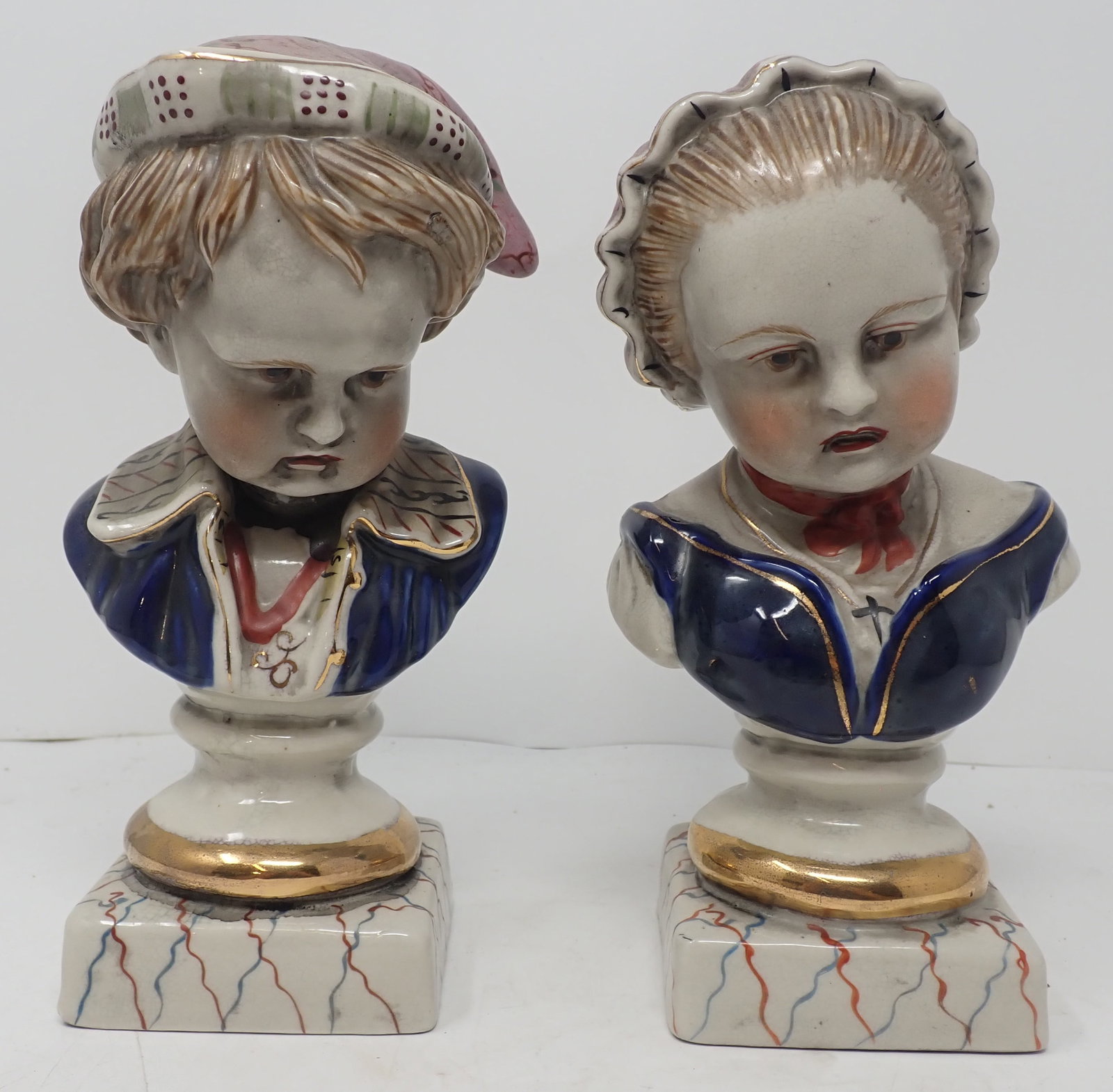 Staffordshire Children Busts (1 of 6)