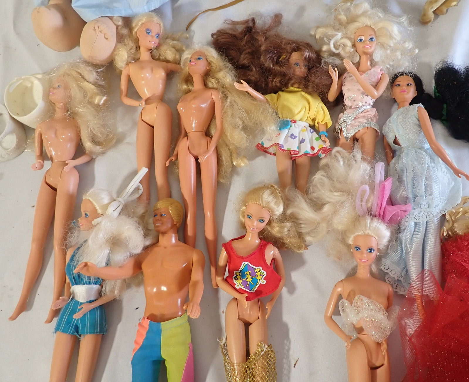 Cabbage Patch, Barbie, & Misc Dolls - 3