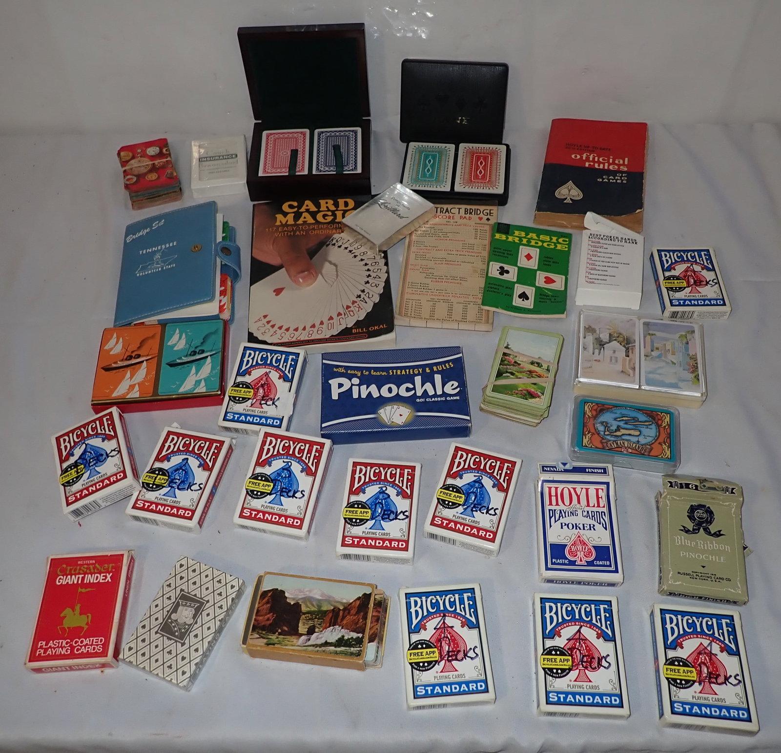 Playing Cards: We do not guarantee decks are complete. Sold as pictured. Shipping available