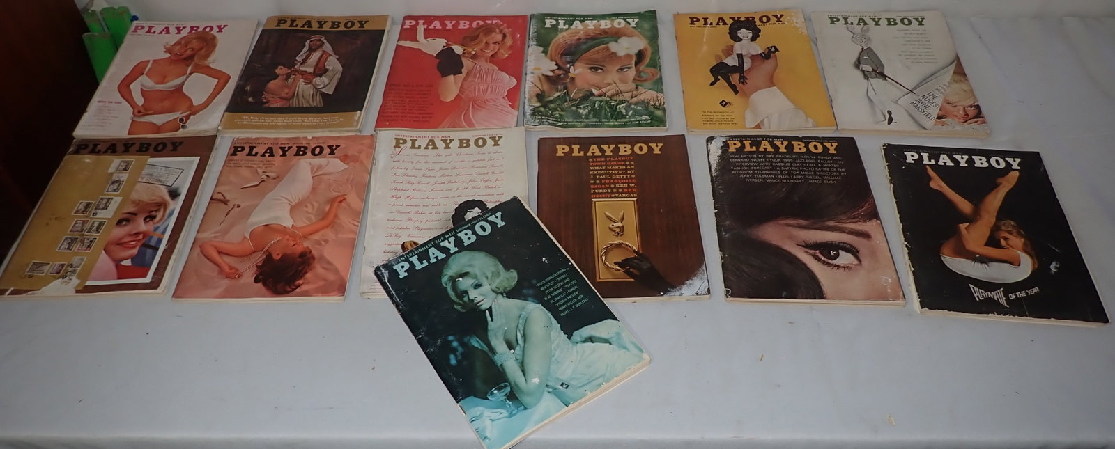 1963 1964 Playboy Magazines: Shipping available