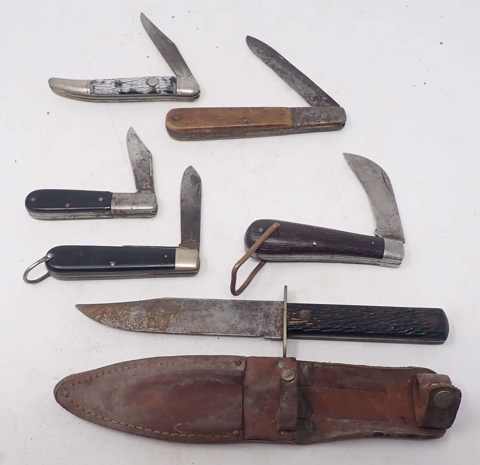 Knives incl Kabar, Dunlap , Camco (1 of 5)