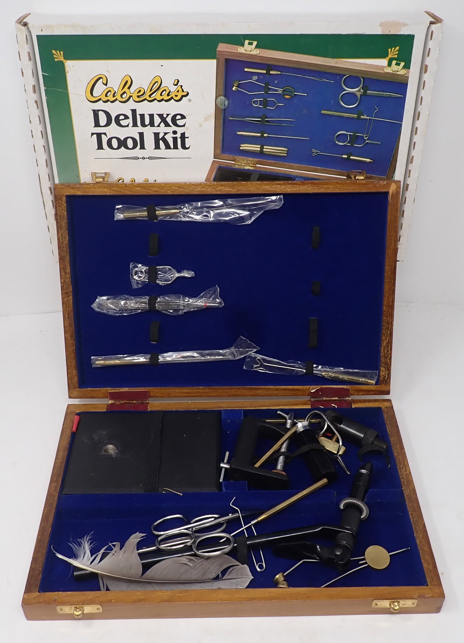 Cabela's Deluxe Tool Kit: We do not guarantee it is complete. Shipping available