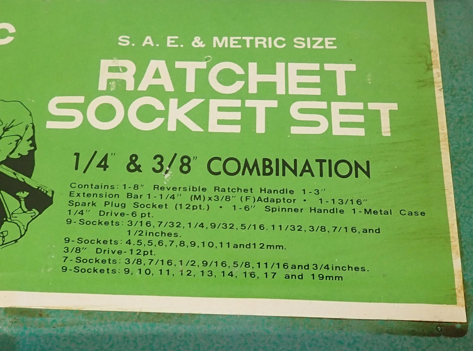 1/4" & 3/8" Socket Sets - 4