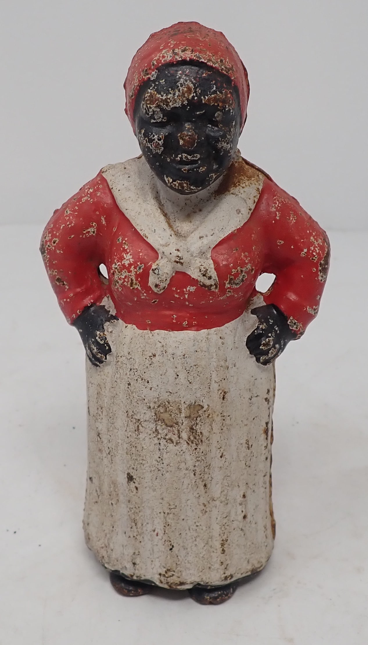 Cast Iron Aunt Jemima Still Bank: Apprx 5" tall. Shipping available
