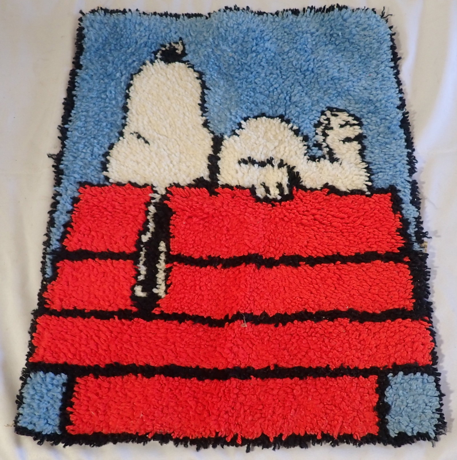 Snoopy Hooked Rug