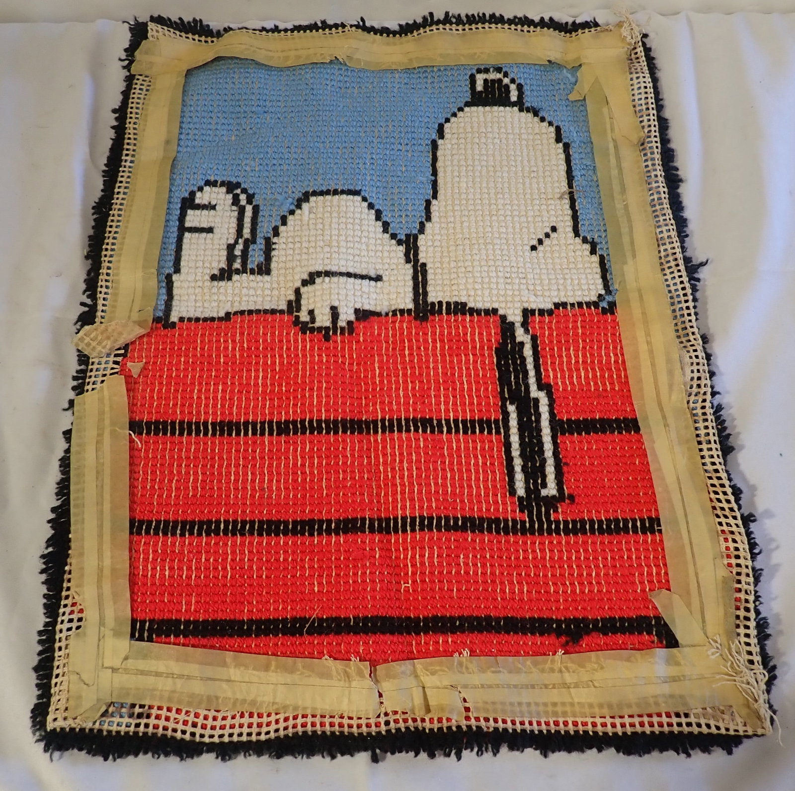 Snoopy Hooked Rug - 2