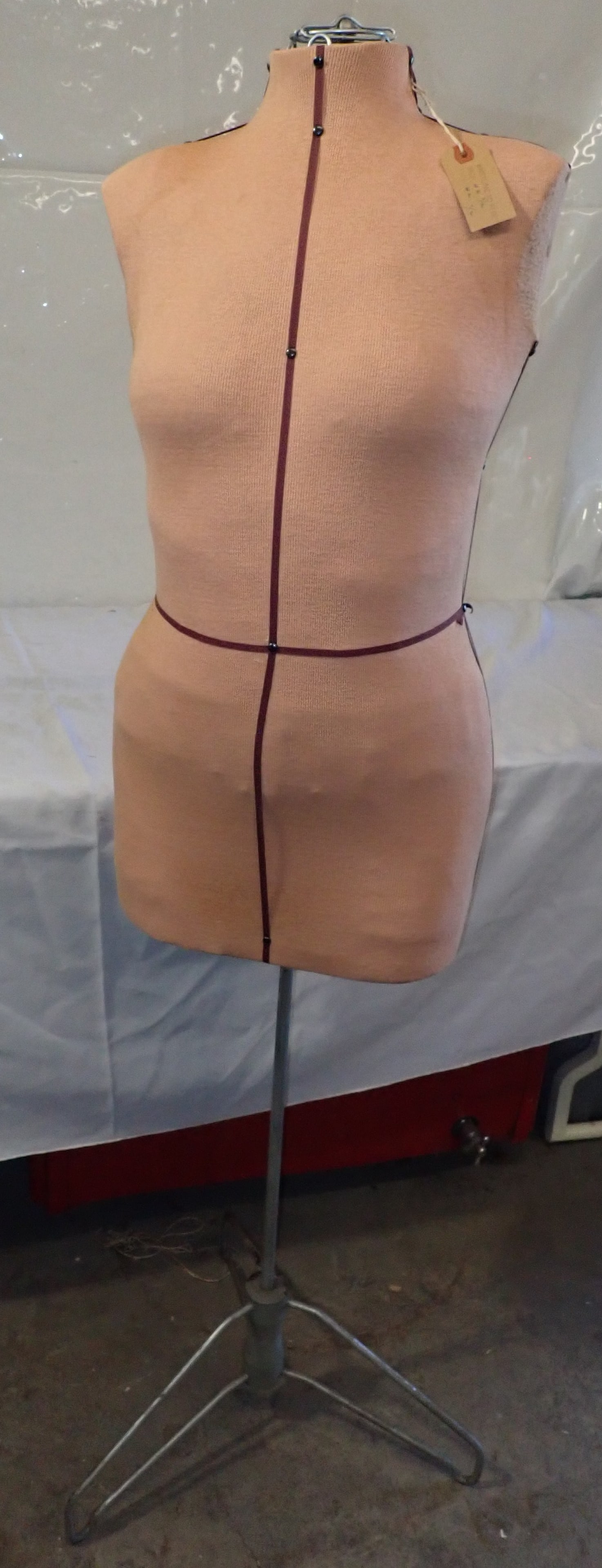 Dress Mannequin: Approx 58" tall. No in house shipping !