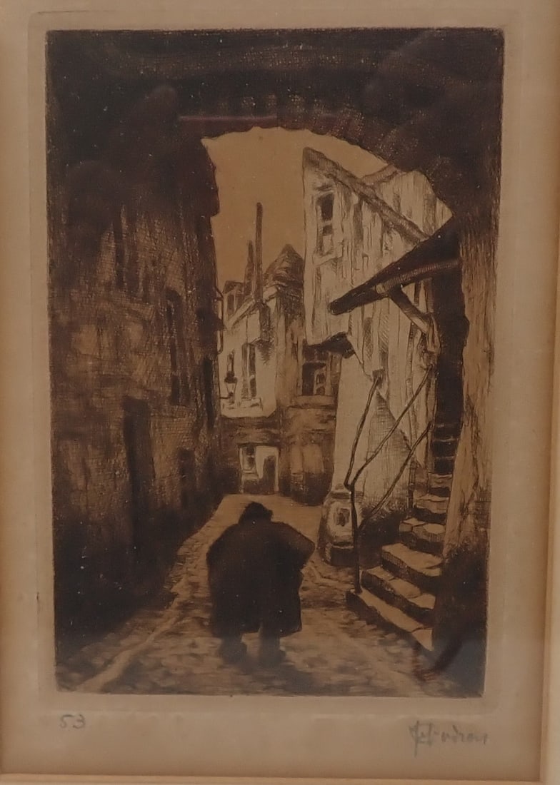 Signed Engraving - 2