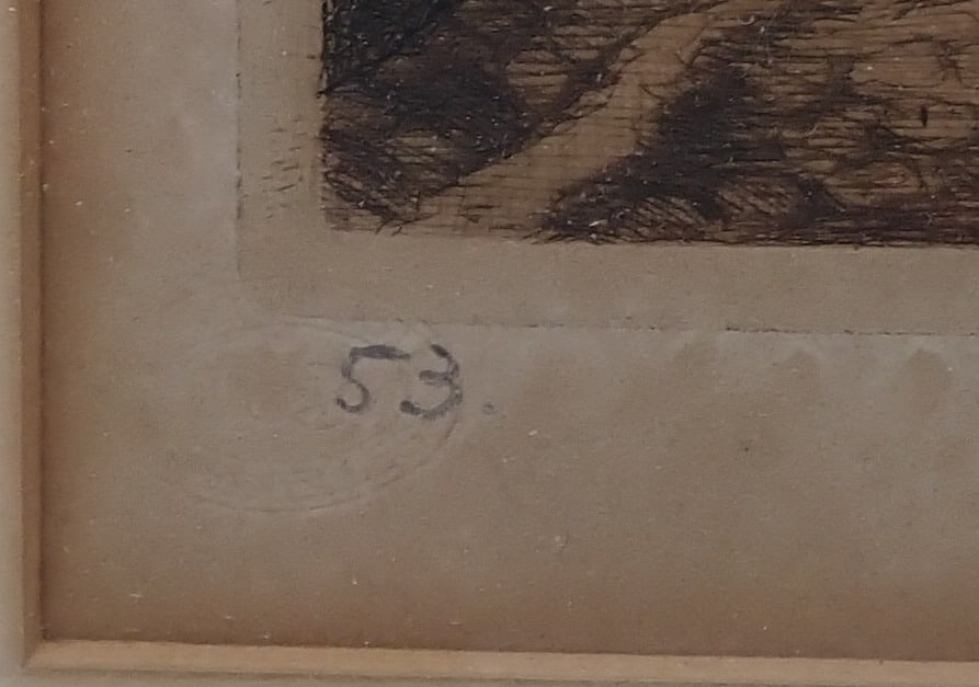 Signed Engraving - 3
