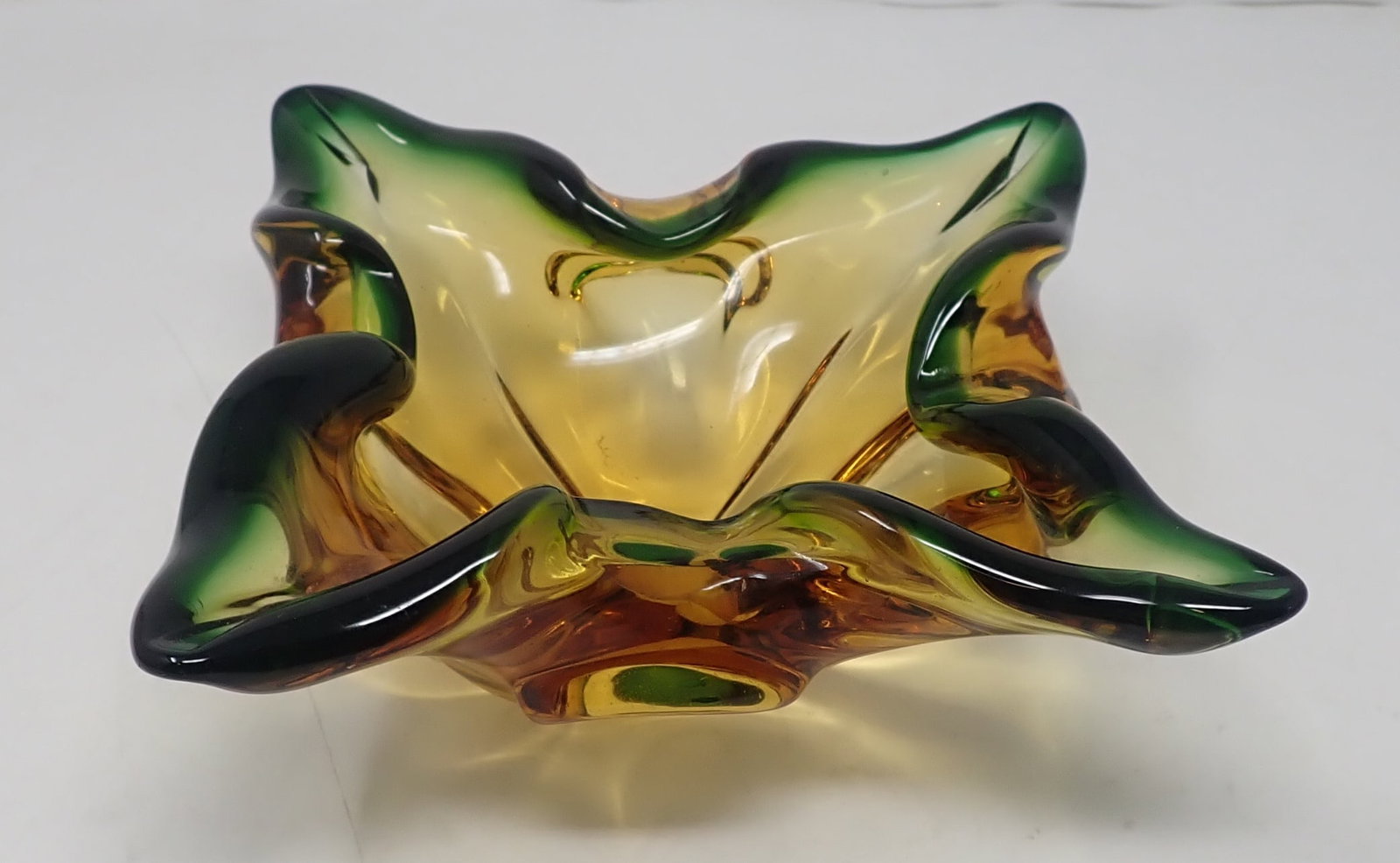 Murano Style Art Glass Dish (1 of 4)
