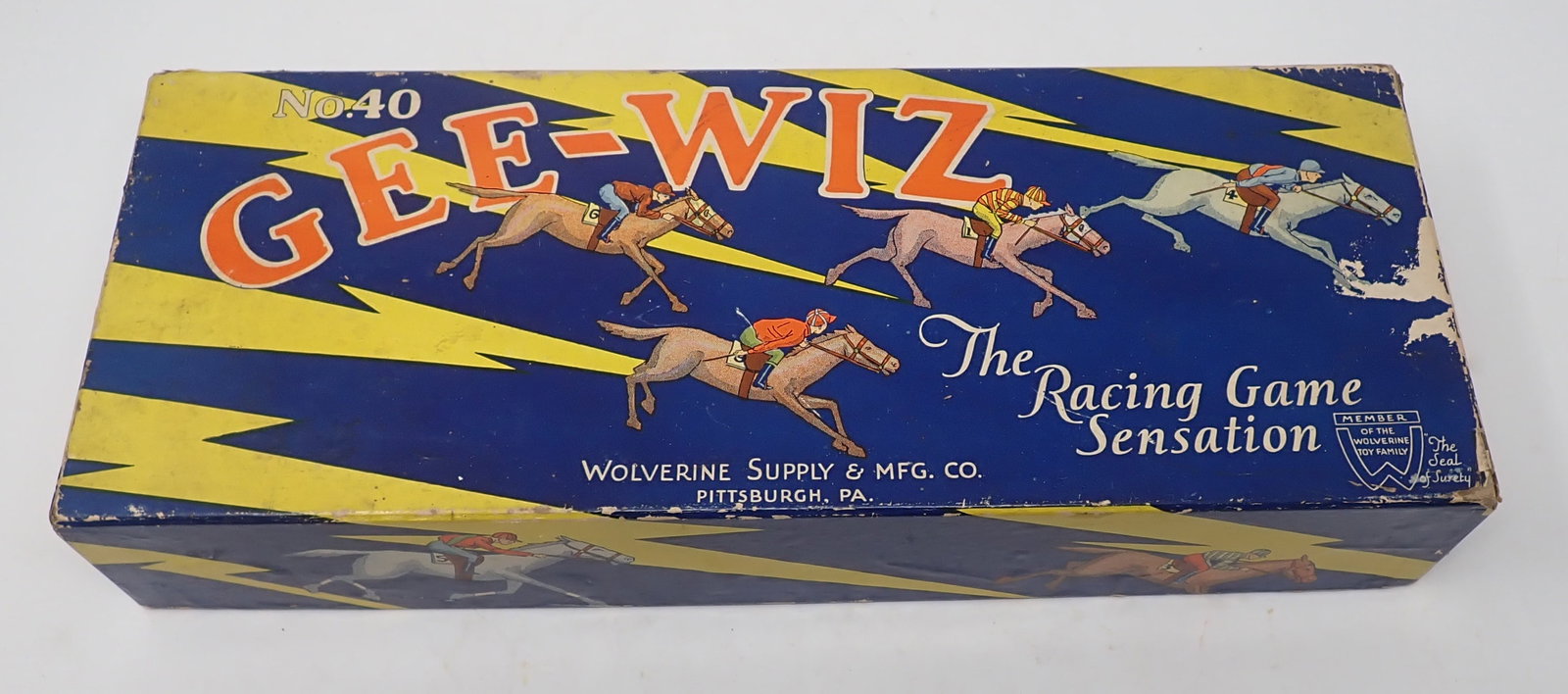 Wolverine Gee-Wiz No. 40 Horse Racing Game (1 of 12)