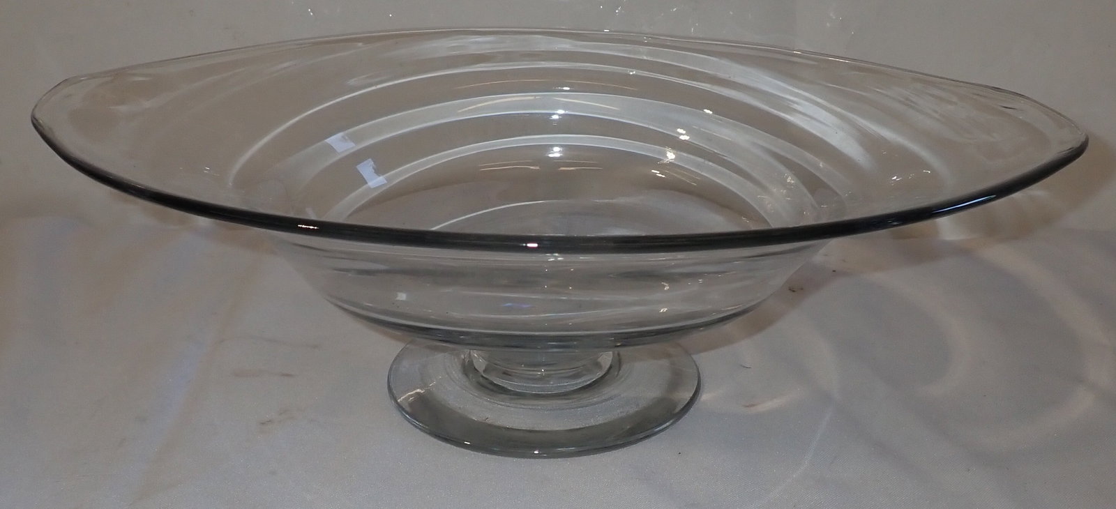 Art Glass Centerpiece: Apprx 10 5/8" x 16" x 4 3/4" tall. Shipping available