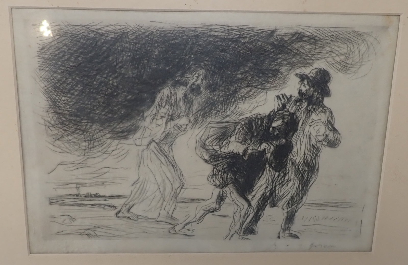 Forain Signed Drawing - 2