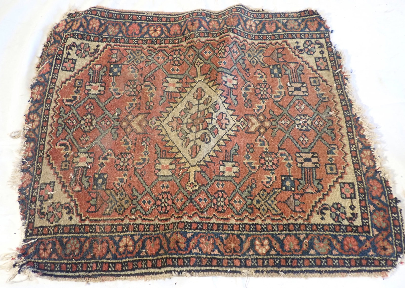 Oriental Mat: Apprx 24" x 26 1/2". Shipping available