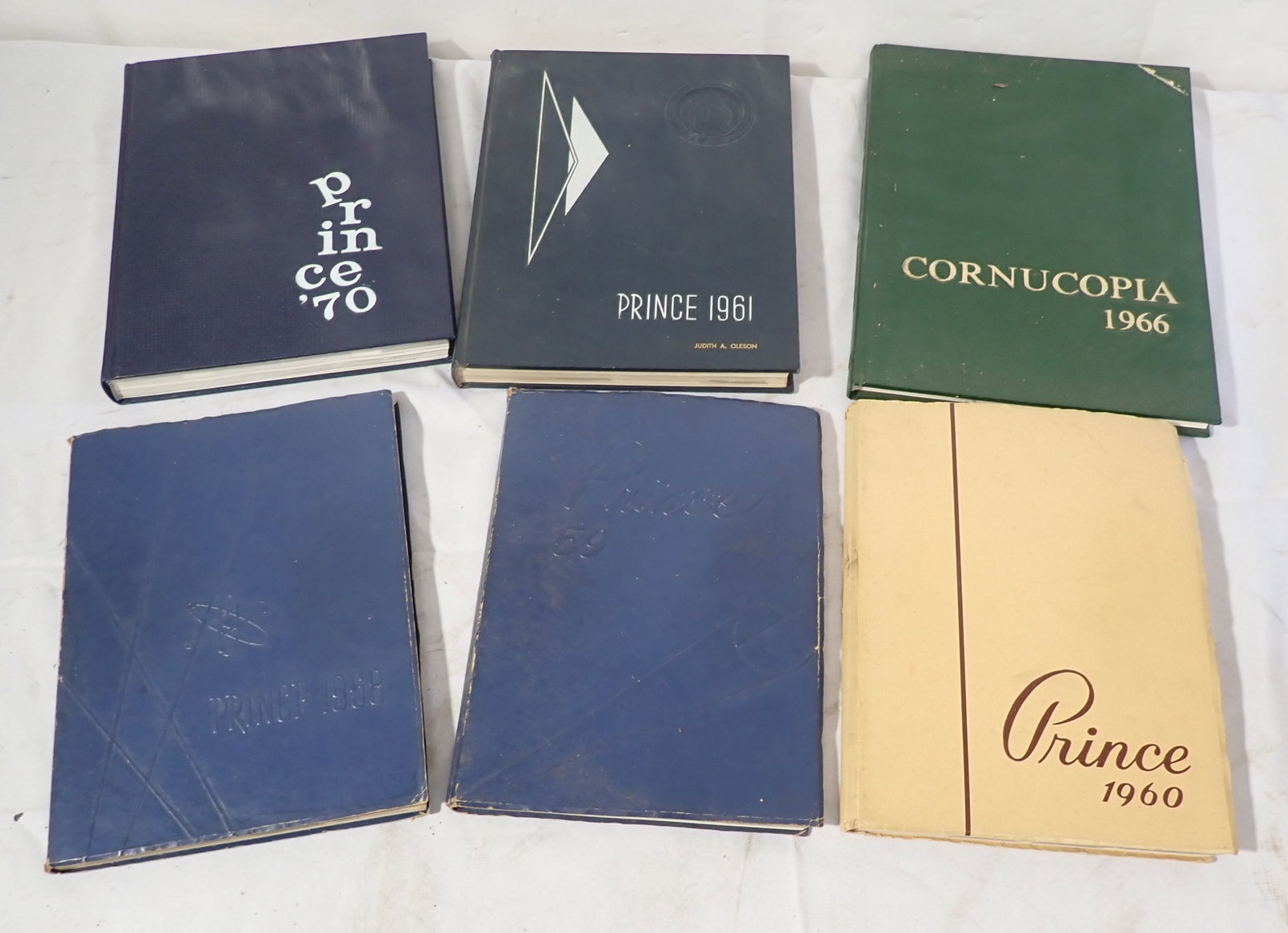 Princeton High School & Delaware Valley College Yearbooks (1 of 1)