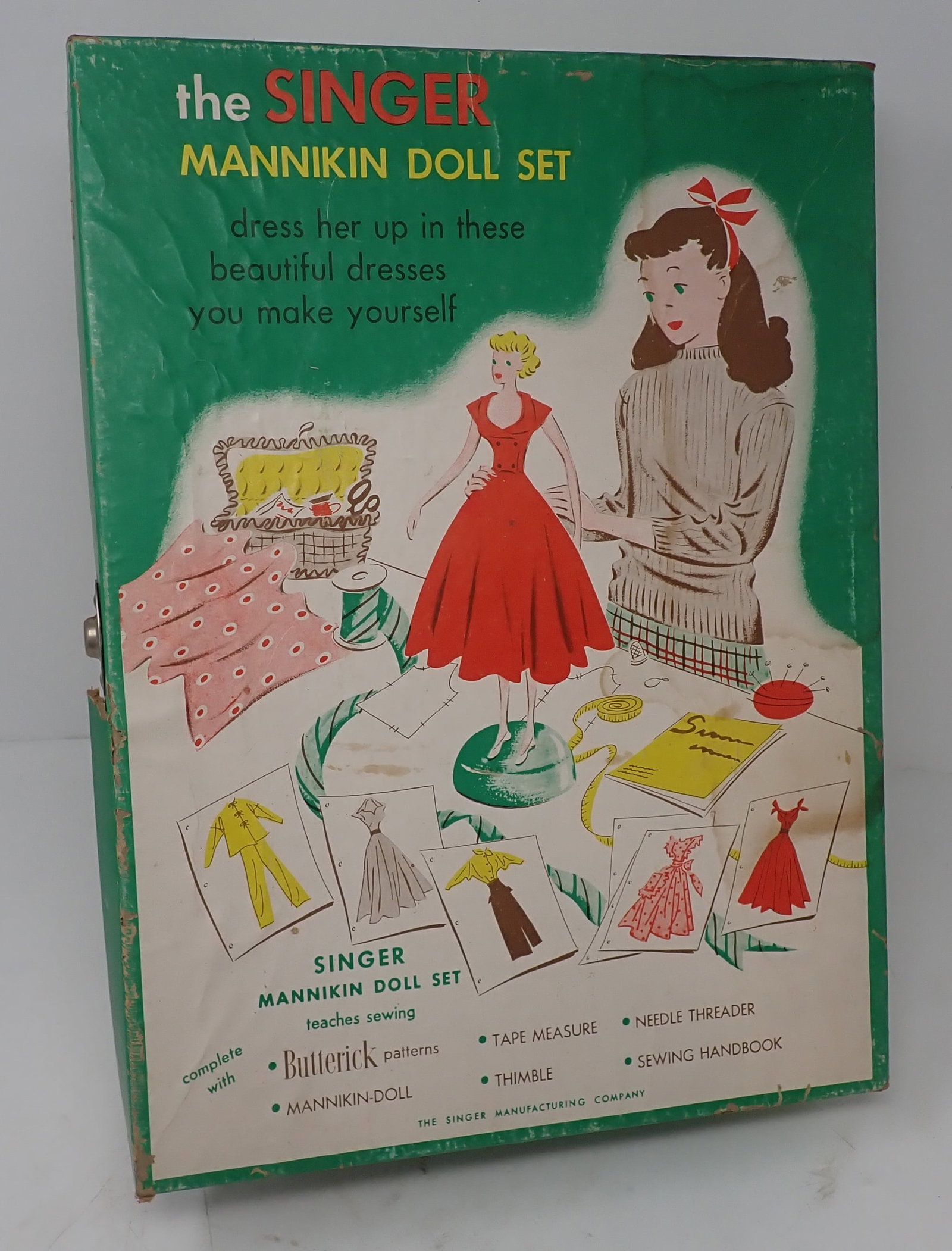 Singer Mannikin Doll Set: We do not guarantee it is complete. Shipping available
