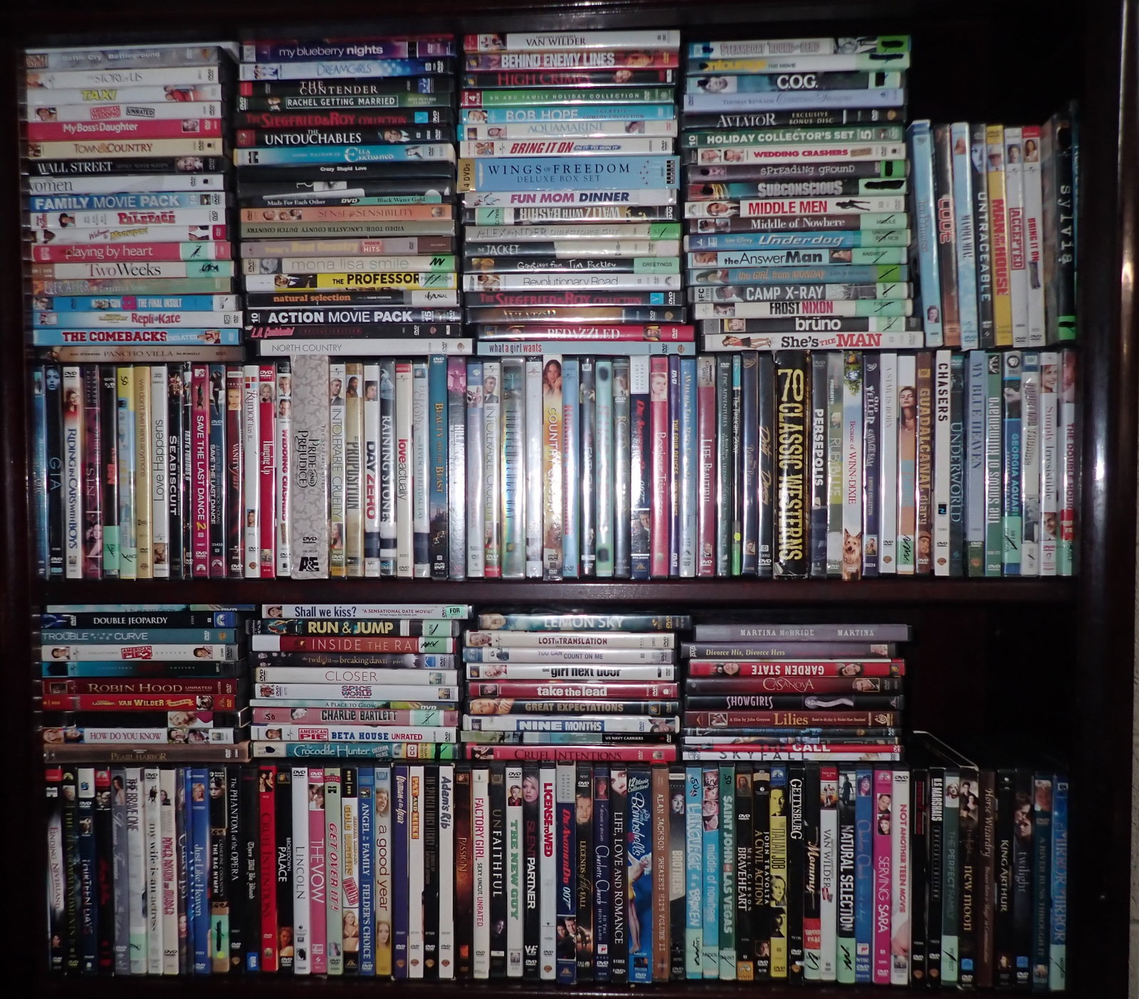 Dvd's: We do not guarantee all cases have a Dvd in them. Must take all ! Shipping available ($30 handling charge, plus postage)