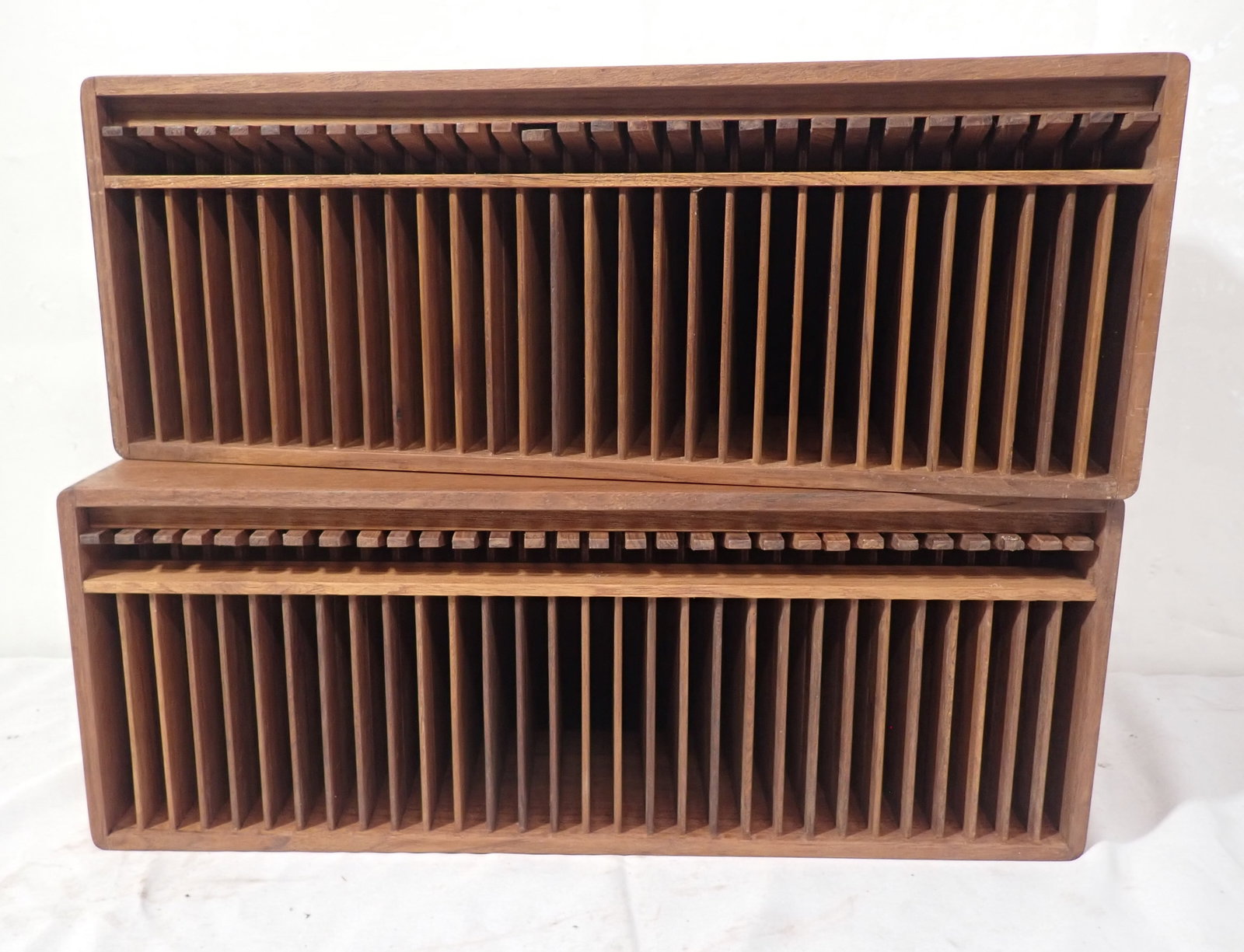 Kalmar Designs Teak Wood CD Holders / Racks (1 of 7)