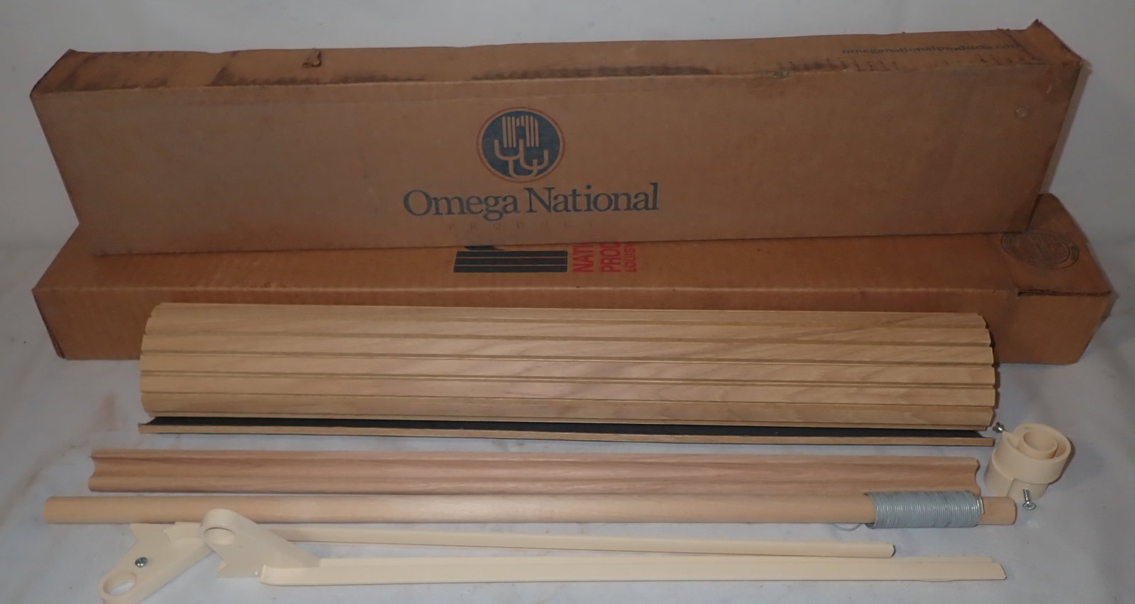 2 Omega Tambour Roll Doors: Apprx 21 1/2" wide and 18 1/2" long. Shipping available
