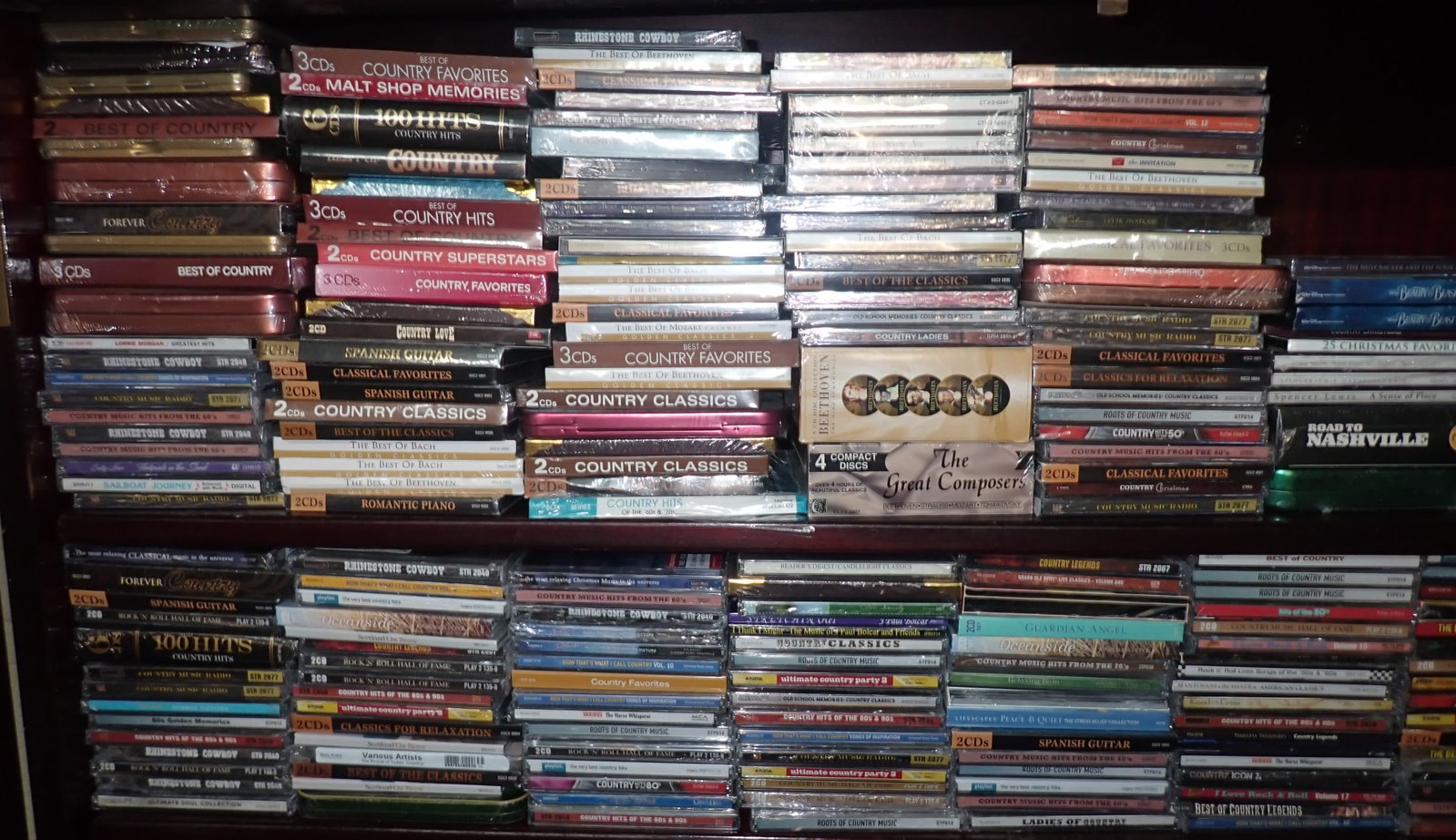 Cd's Sealed in Plastic (1 of 9)