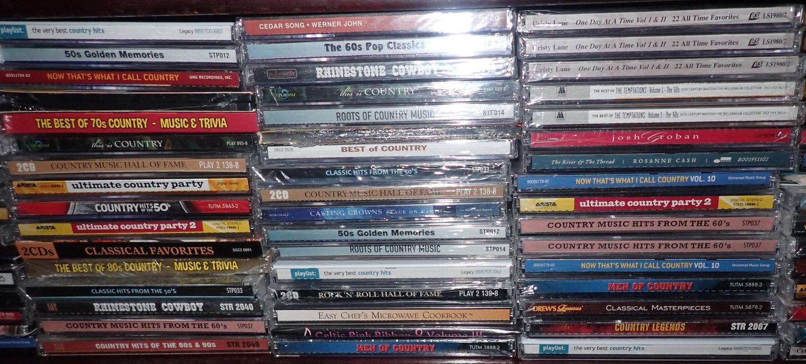Cd's Sealed in Plastic - 4