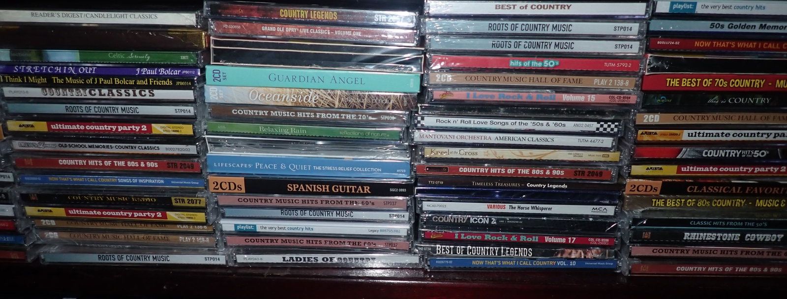 Cd's Sealed in Plastic - 5