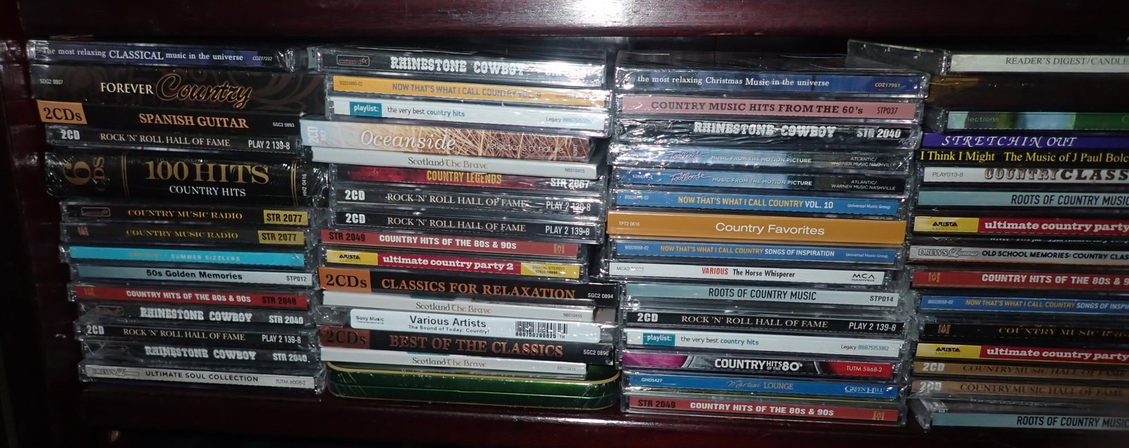 Cd's Sealed in Plastic - 6