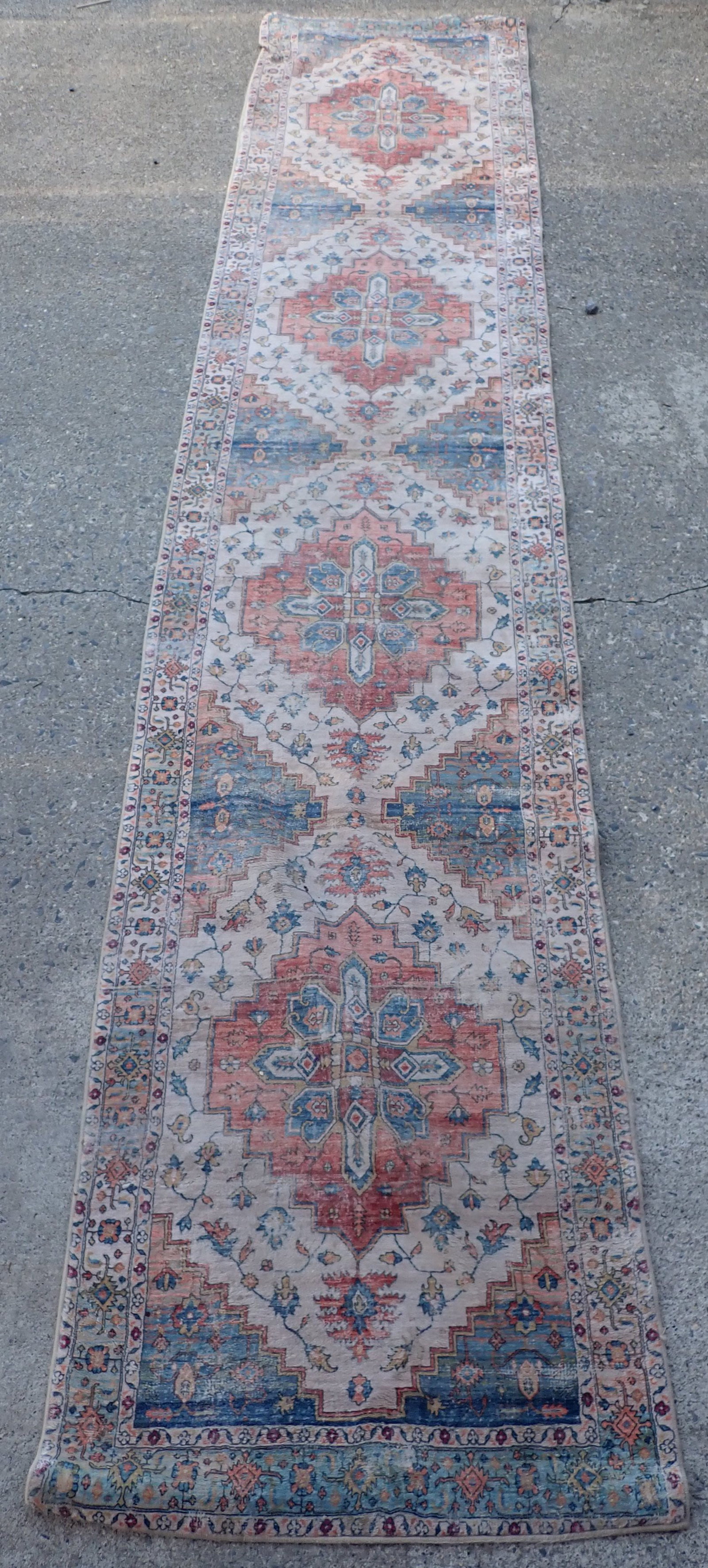 Oriental Style Runner & Area Rugs: Runner is Apprx 24" x 117". Area rug is approx 59" x 82". Shipping available