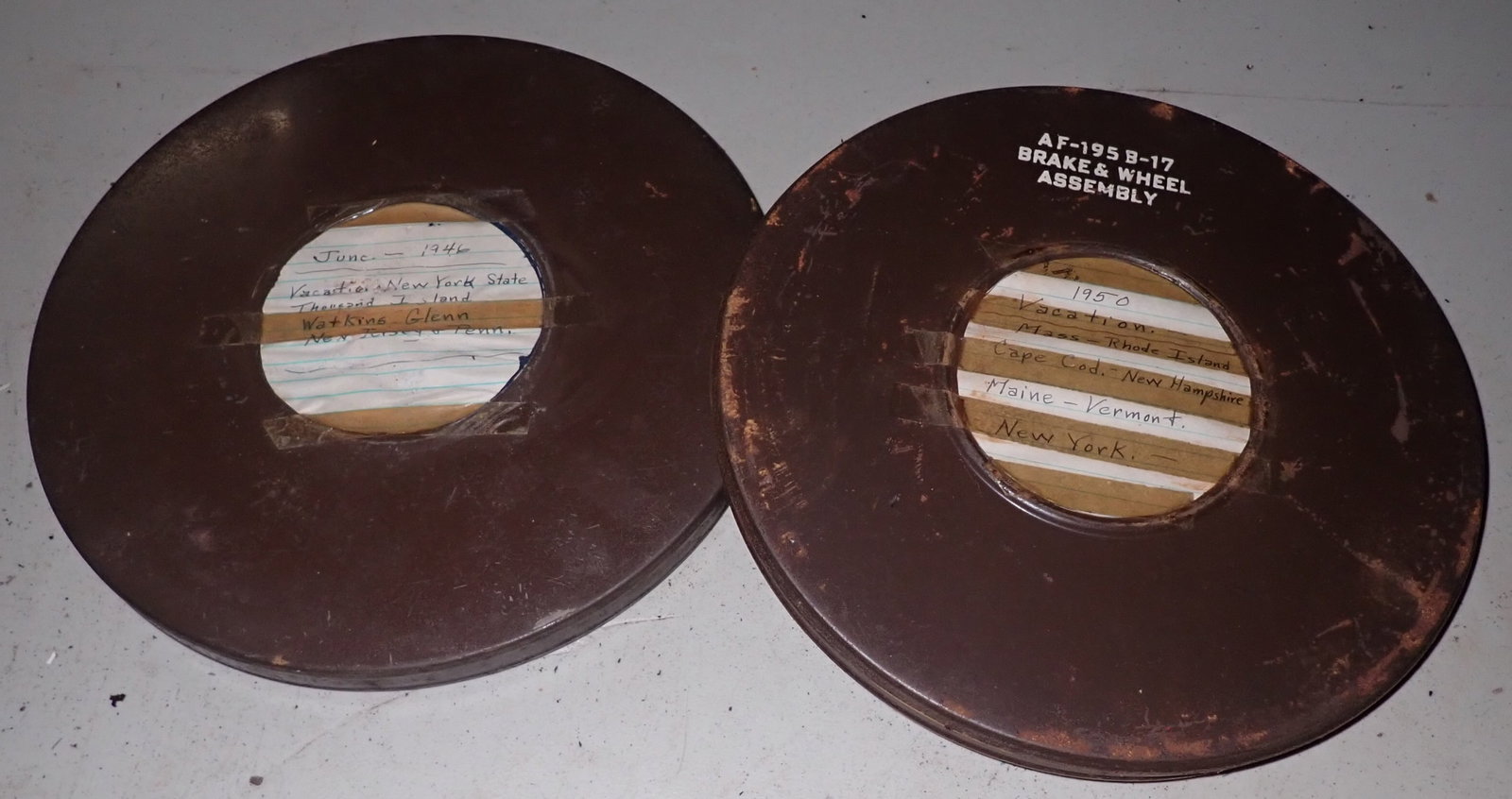 1940's & 50's Home Vacation Films Watkins Glen, Cape Cod, NJ, & Pa: Shipping available