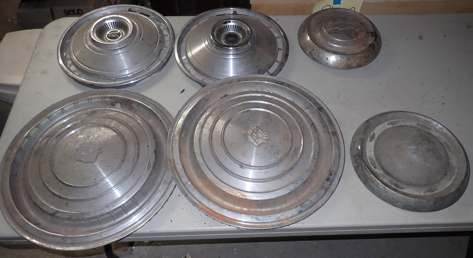 Chevy & Cadillac Hubcaps (1 of 6)
