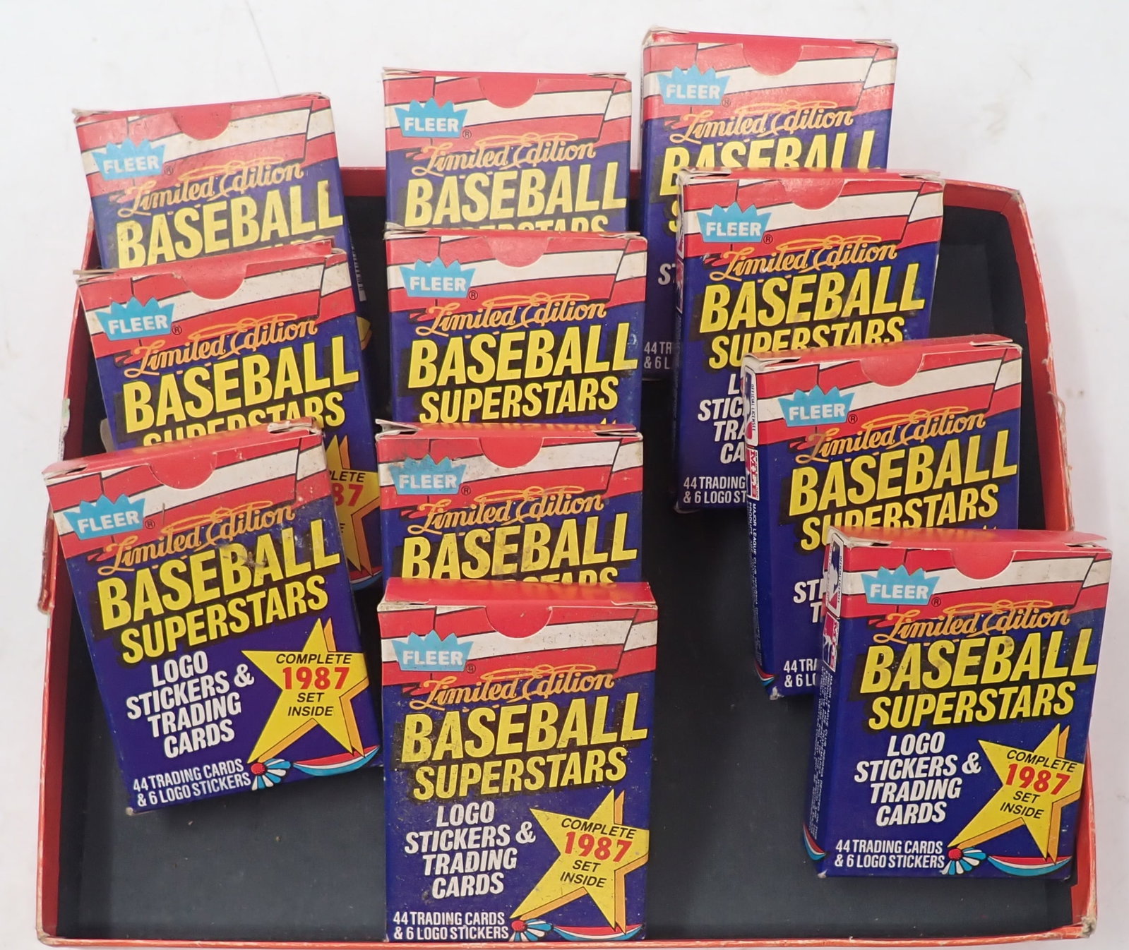 1987 Fleer Logo Stickers & Baseball Cards: Shipping available