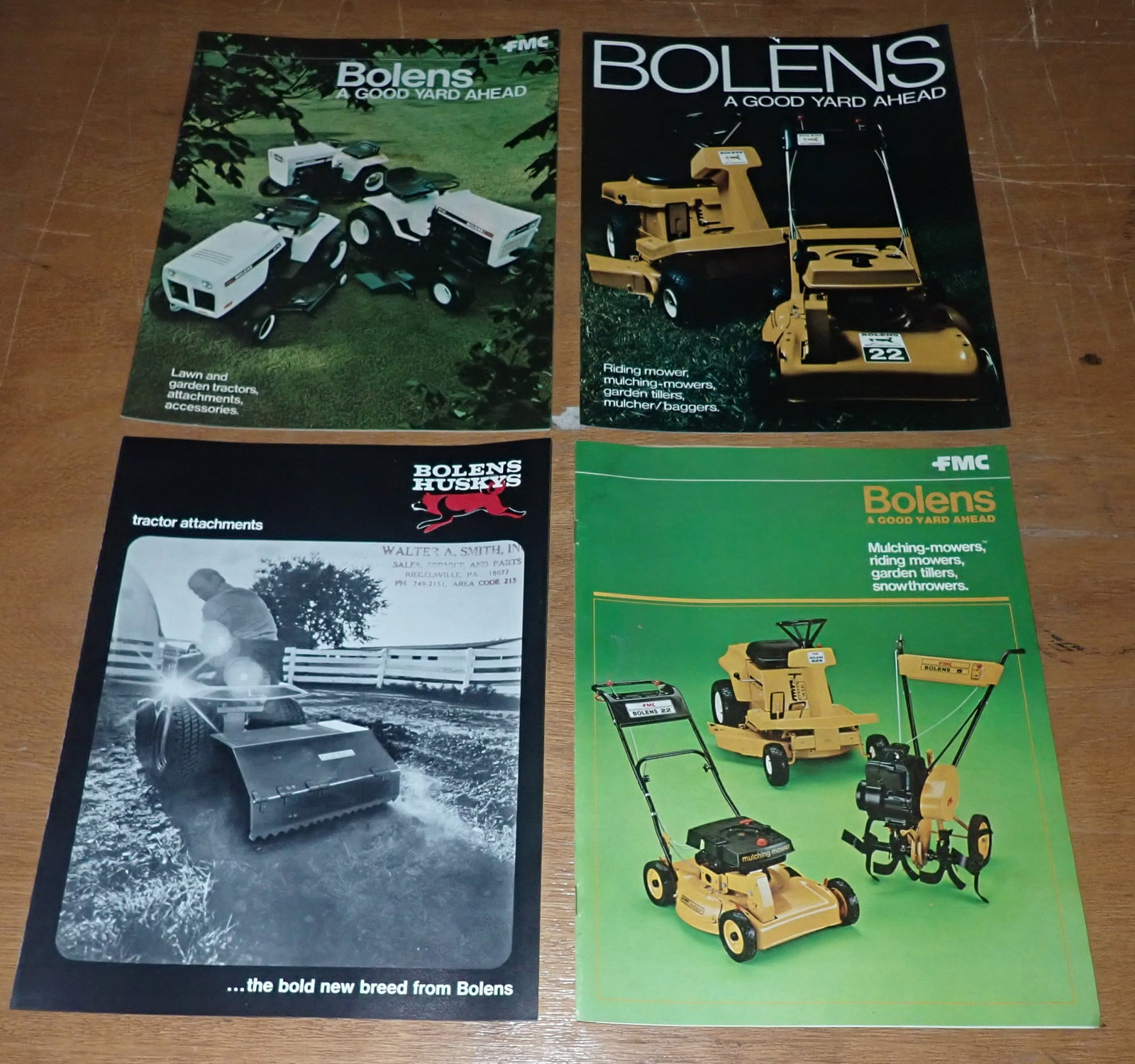 Bolens Garden Tractors , Attachments , Push Mower Brochures: Shipping availabe