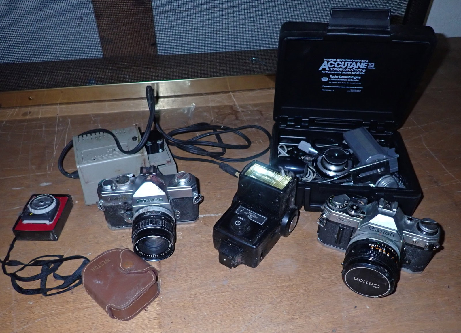Canon AE-1 Camera & Misc (1 of 9)