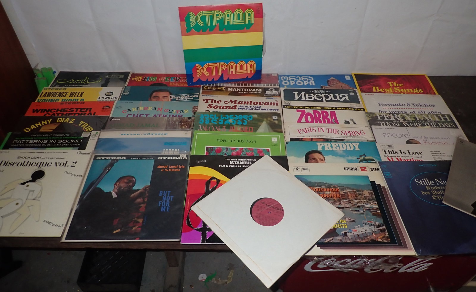 Russian & Misc Records / Vinyl: We do not guarantee correct record is in correct sleeve. Shipping available.