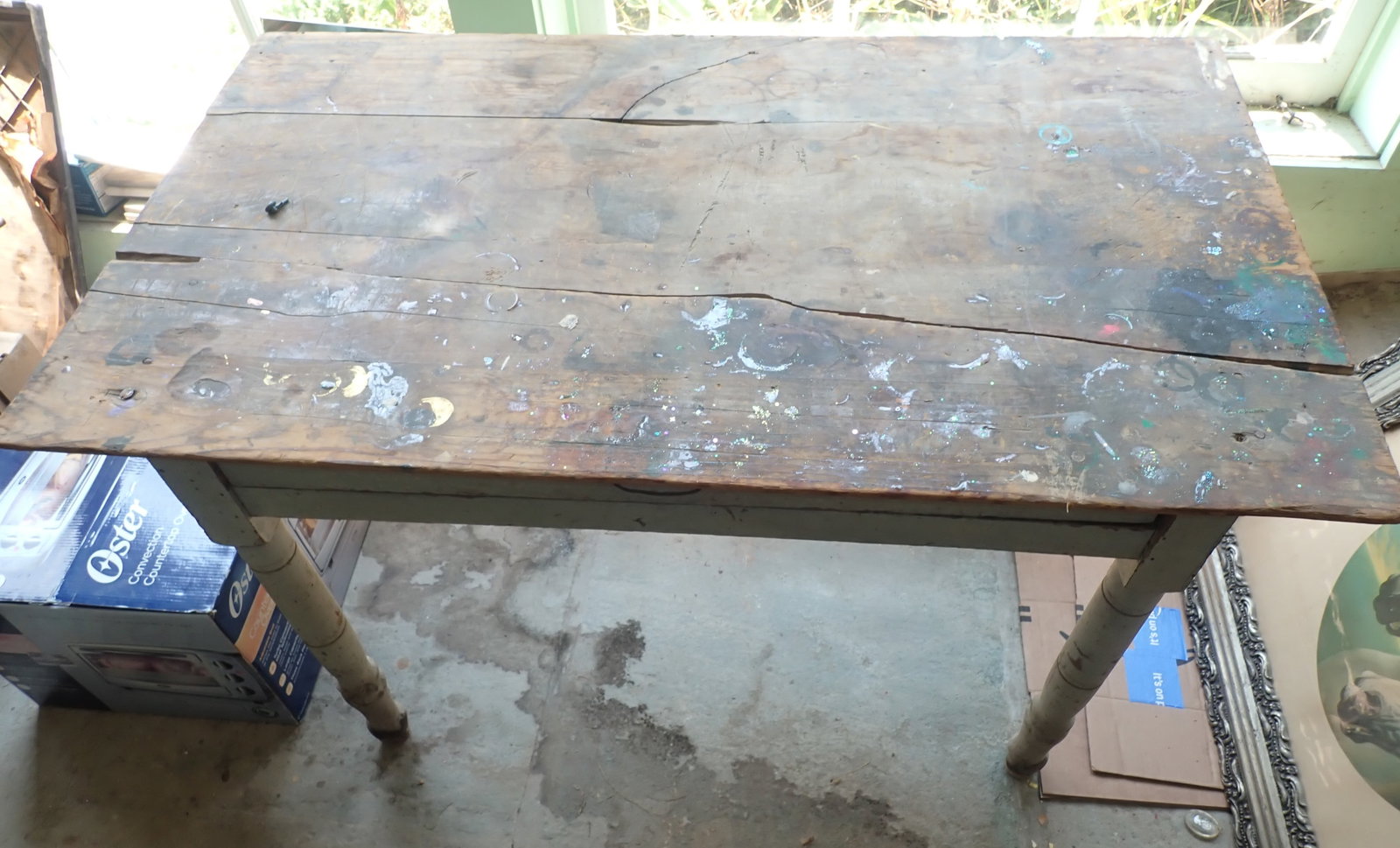 One Drawer Farm Table - 2