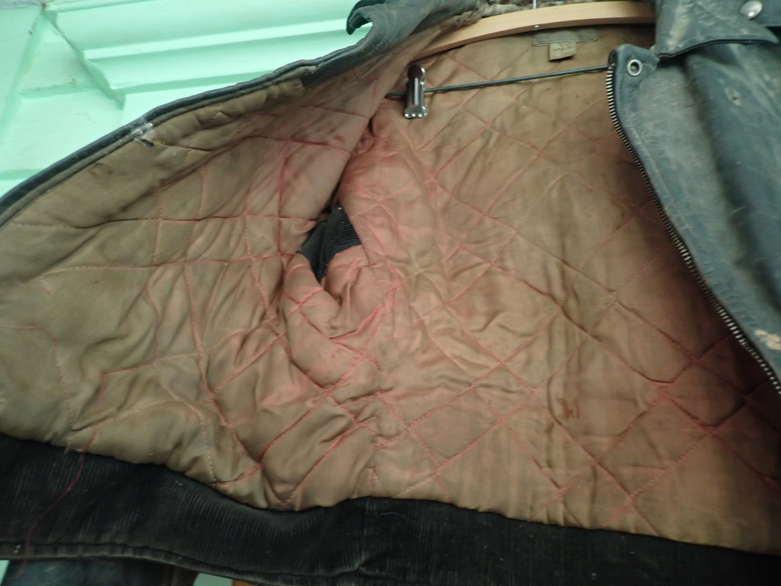 Leather Motorcycle Jacket - 2