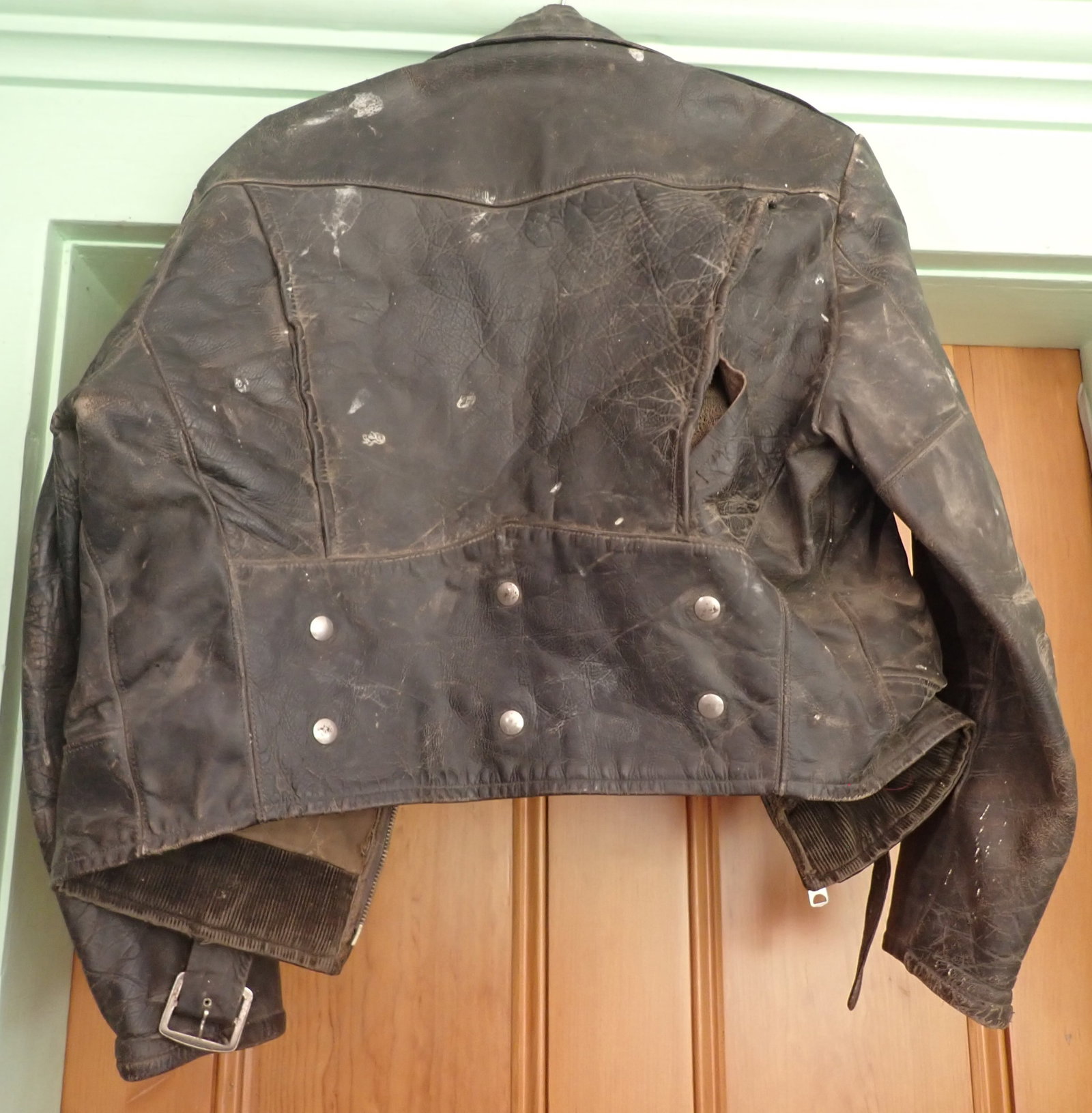 Leather Motorcycle Jacket - 3
