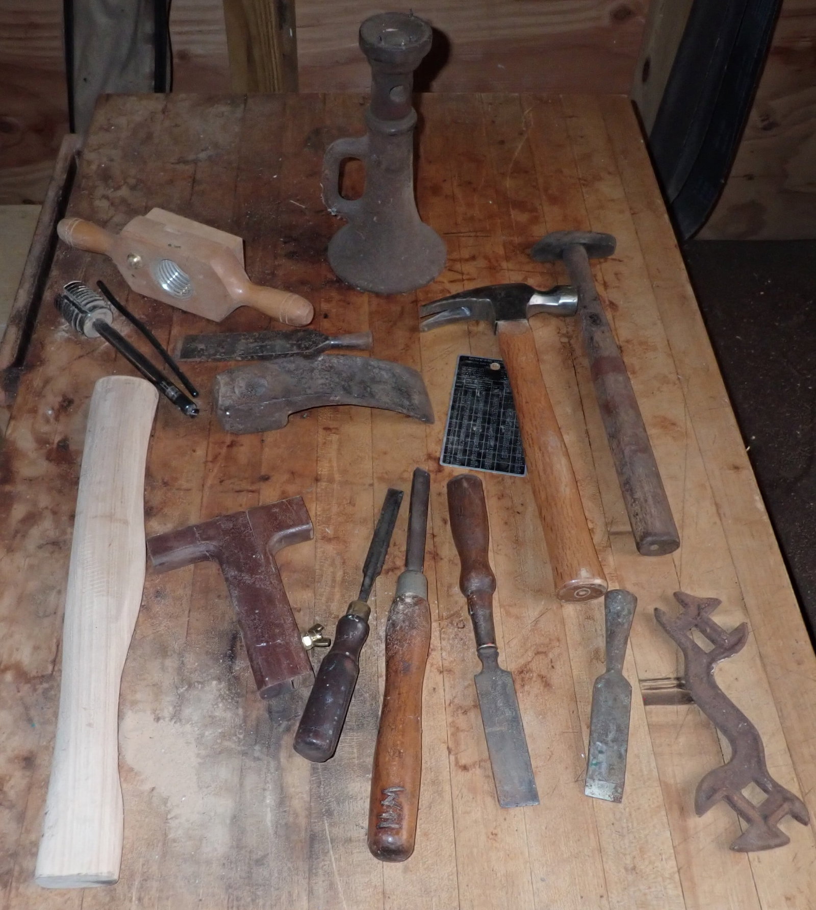 Hammers , Chisels , Jack , Misc Tools (1 of 8)